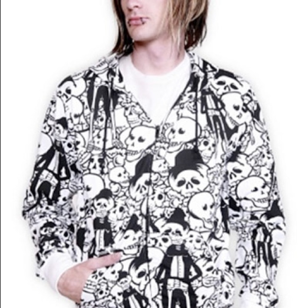 Iron fist Dia de los muertos hoodie